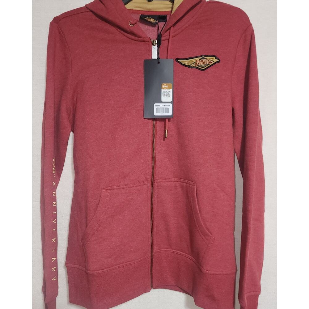 Harley Davidson hoodie 120 year anniversary women's medium